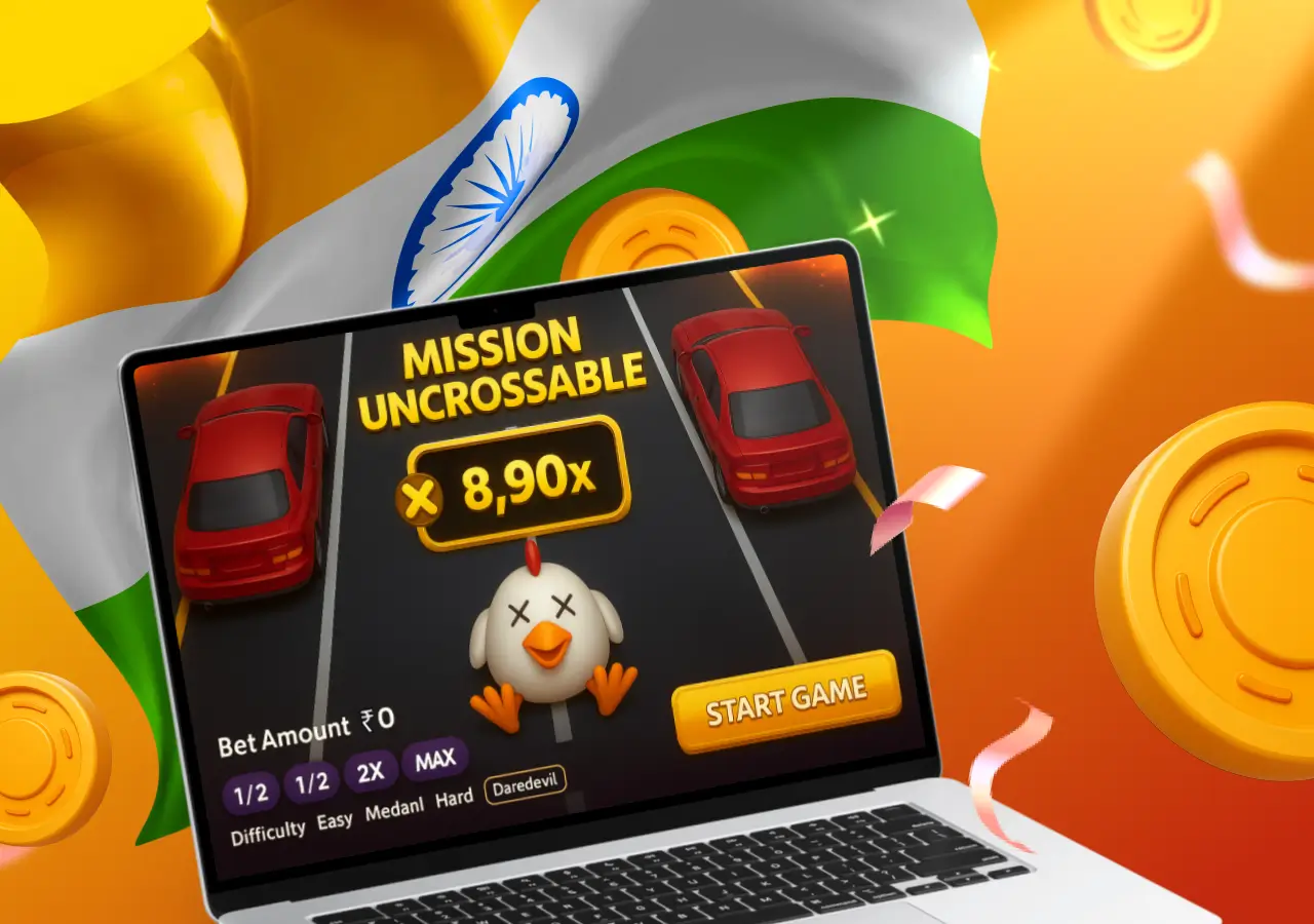 Mission Uncrossable gameplay set in India landscape